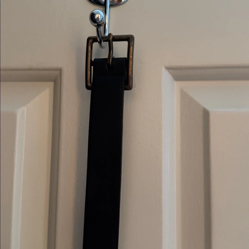 GAP Black Synthetic Leather Belt
